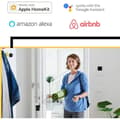 Miniatyrbild 3 av 5: NUKI ansluten dörrsensor - Dörrspårning med Dörrsensor och Nuki App - Vit