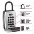 Miniatyrbild 2 av 4: Master lock hänglås - 5422D - Portabel tryckknapp låsbox 120 V Svart 7.25.32.2