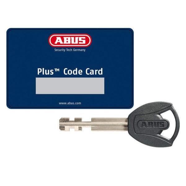 Kedjelås i ett stycke - ABUS - 1480/180 - 14 mm länkar - Tygmantel - Direktlåsning - Xplus cylinder - 2 nycklar