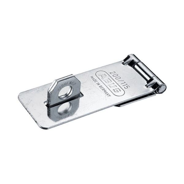 ABUS hänglåshållare i rostfritt stål 200/115 mm Silver - Schackeldiameter 55 mm - Anti-korrosionsbehandling