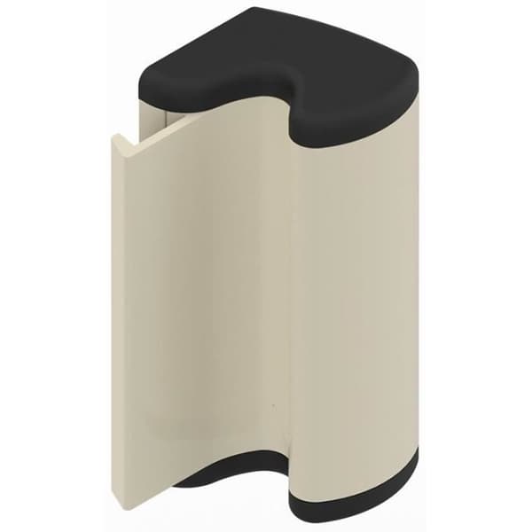 Slagplatta 190mm aluminium RAL9006 - LA CROISEE DS - DS6156-007