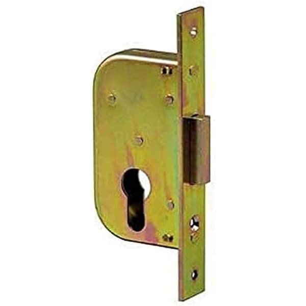 Upphöjt lås 2 Ingång 30 mm - WELKA - Welka 16200-10 063 - Halvmånspil - Lackat järn