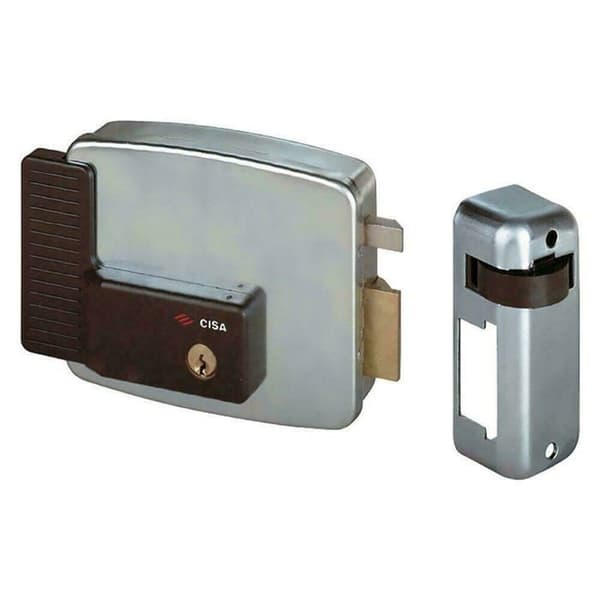 Lås - pipa - cylinder - Cisa-lås - 458060 - 11921-60-1 Elektriskt lås för applicering Fast cylinder DX