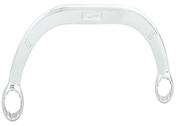 Nyckelväljare - nyckelbrytare Ks tools - 518.2361 - Llave de starla plana en media luna CHROMEplus, 17x19 mm