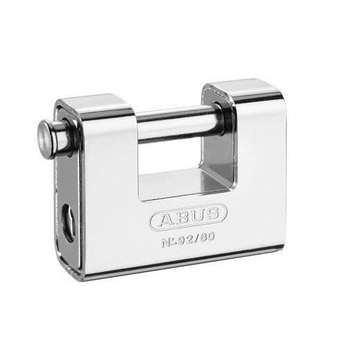 Abus 92/80 hänglås i ett stycke