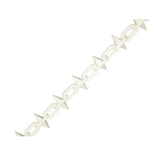 Faithfull Vit Plast Spiked Chain 6mm 12,5m