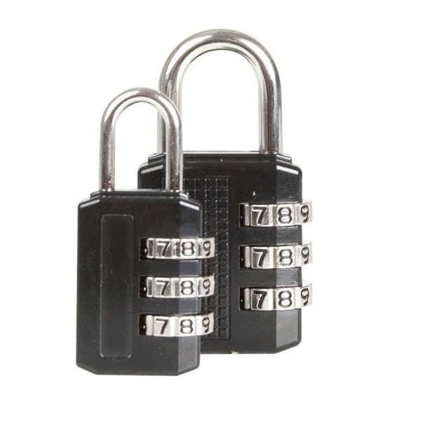 Abus 715/30 Svart Kombinationshänglås 30mm - GENERISK