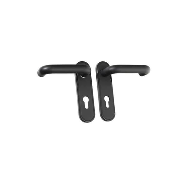 GENERISK - Set med handtagsplattor + högercylindrig ljus 1.07070.26.0 Cisa - CISA