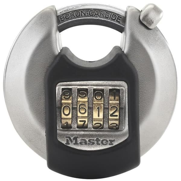 Excell Disc Hänglås i rostfritt stål 70mm - Master Lock M40EURDNUM