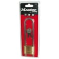 Miniatyrbild 1 av 2: Hänglås i massiv mässing med justerbar bygel - Master Lock - 50 mm - Gul
