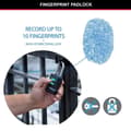 Miniatyrbild 5 av 6: MASTER LOCK Biometrisk hänglås med hög säkerhet [Vattentät] [Fingeravtryck och riktad nödkod] 4901EURDLHCC