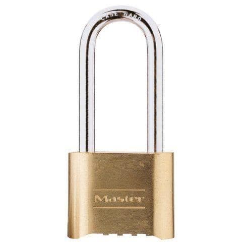 Master Lock 175EURDLH Mässingskombinationshänglås med 51mm högt bygel