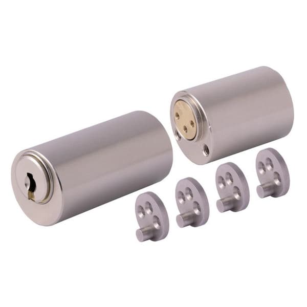 Spel av cylinder EXPERT PLUS 285 745 (typ CISA) 4 nycklar KABA 35.SET.AK285 745.NI