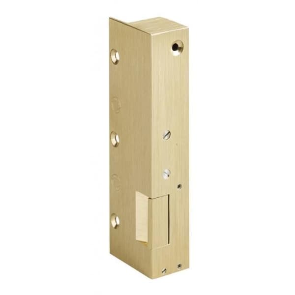 Gâche - BEUGNOT - N10 - Vit - Enkel stjärt - 12V AC/DC - 158x30mm