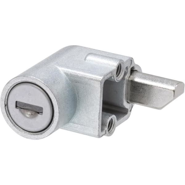 Batterilås - Abus - 96306 - Grå - Med nyckel - Påbyggnadsmodell