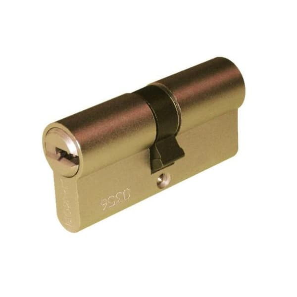C2-serien flerpunkts säkerhetscylinder - GENERISK - 40mm - Nickel