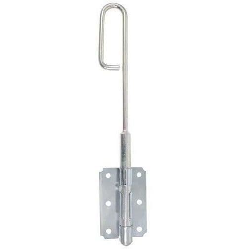 Bajonettlås - AFBAT - 12 l200mm - Polerad Yta - Färg Vit