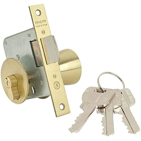 Cerrad-knapp - MCM - Modell 5247d50 - Längd 50 mm - Med nyckel - Insticksinstallation