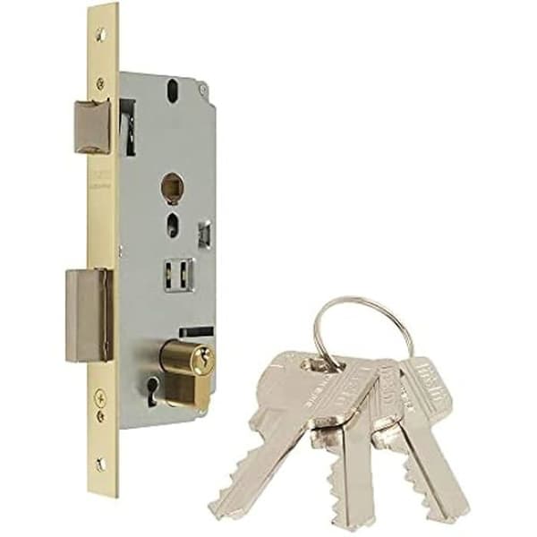 Lås - MCM - m55305 - Mässing - 40 mm - Cylinder (med stift)