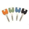 Miniatyrbild 2 av 3: Cylindern med dubbel ingång RADIAL-R A2P** 32,5X42,5 förnicklad mässing - VACHETTE - 29155000