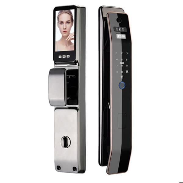 Intelligent lås INN® 3D ansiktsigenkänning fingeravtryck helt automatiskt elektronisk lås med pekskärm
