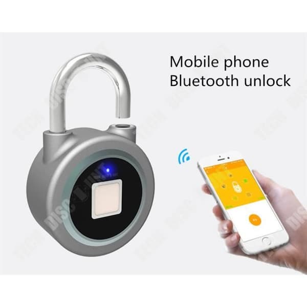 TD® Bluetooth-anslutet hänglås säkerhet stöldnycklar aktiverade med resistent smartphone verktyg tillbehör högteknologisk gåva