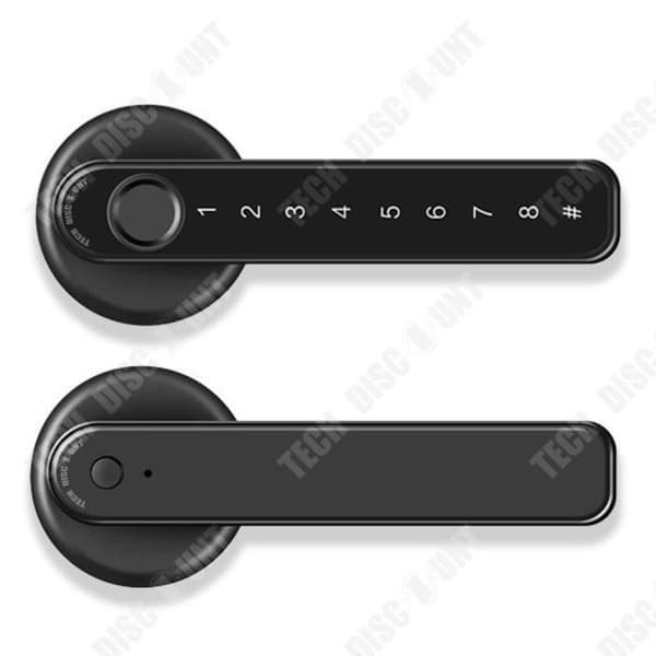 TD® Sovrumsdörr Trädörr Fingeravtryckslås Hemmakontor Sfäriskt nyckelhål Smart Lock