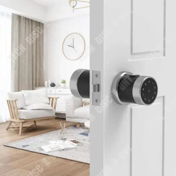 TD® Smart elektroniskt kombinationslås Kombinationsknappsats Hemanvändning APP Kontroll Fingeravtryck
