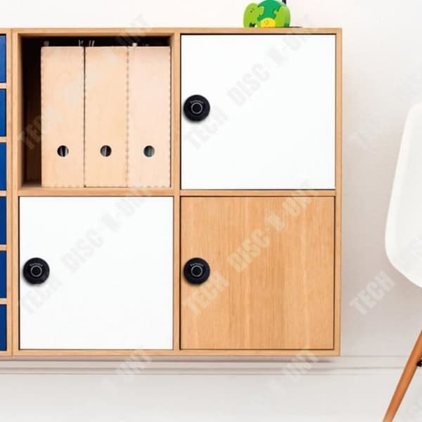 TD® Electronic Fingerprint Cabinet Lock Smart Fingerprint Lås upp lådor Arkivskåp