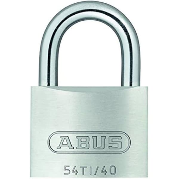 Cadenas - ABUS - 54TI/40 - Aluminium TITALIUM - Lätt - Hög säkerhet - Dubbel låsning
