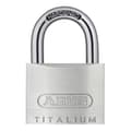Miniatyrbild 1 av 2: Cadenas - ABUS - 54TI/40 - Aluminium TITALIUM - Lätt - Hög säkerhet - Dubbel låsning