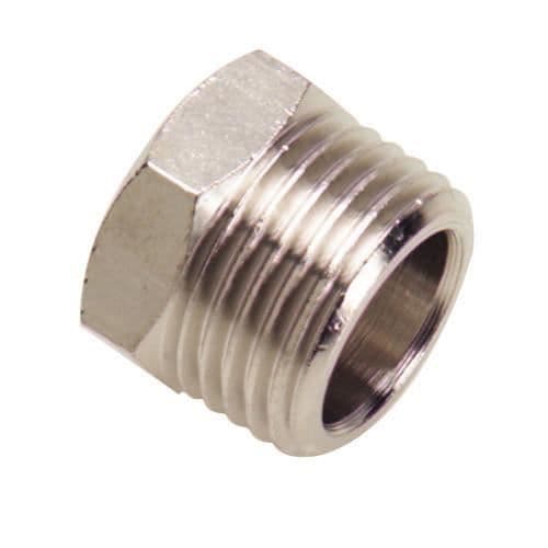 Cylindrisk hane tillgänglig 1/2 - hona 1/4 (Blister 2 st)