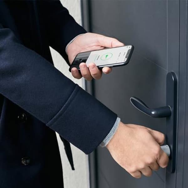 Intelligent Lås - NETATMO - Smart Dörrlås - Smartphone Åtkomst - Säker NFC Nycklar - Europeisk Cylinder