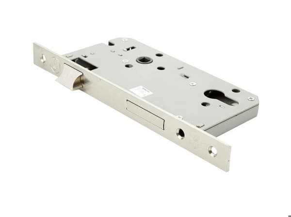 YALE 52X00600S2 - Lås för infällda dörrar i trä, Satin-nickel finish