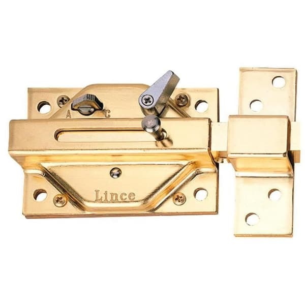 Lås - Lince - 3930/hc - Krom - Cylinder - 50 mm bult