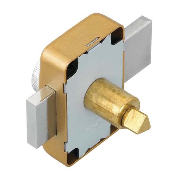 Brandlås med knapp + triangel 14 mm cylinder 40 mm COUILLET 570.14