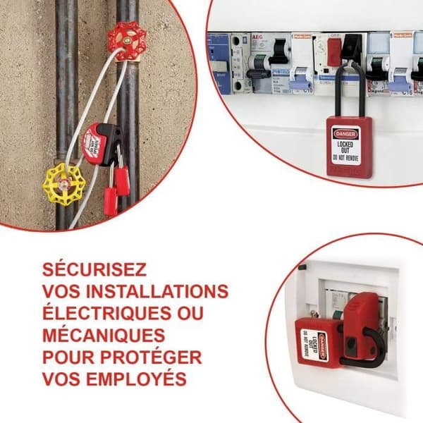 Kit för elektricitet och vätska MAINKIT Master Lock
