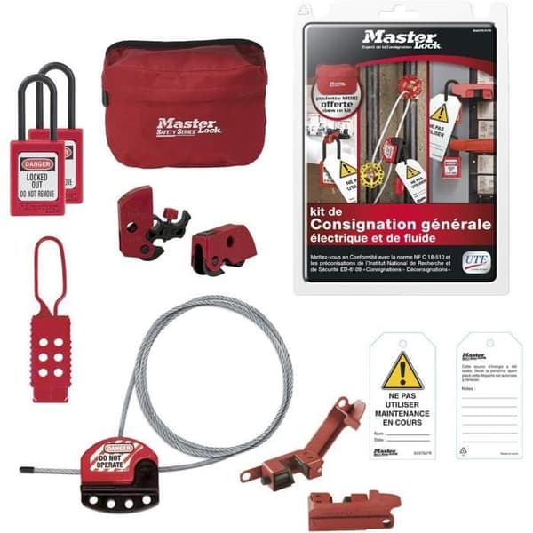 Kit för elektricitet och vätska MAINKIT Master Lock
