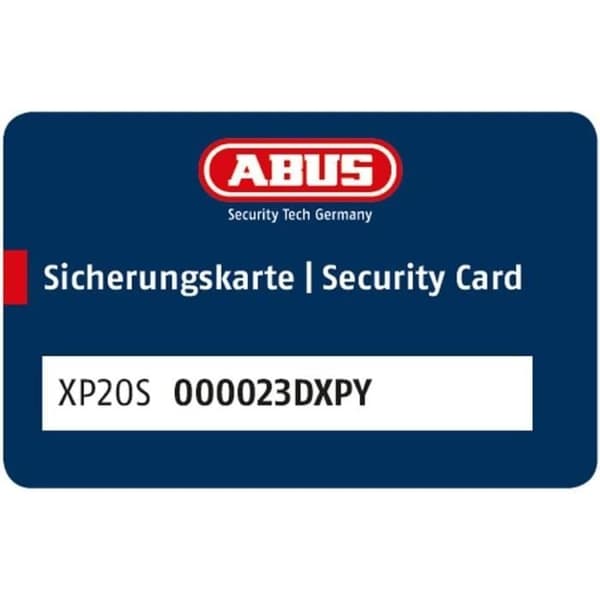 Dörrcylinder Abus KXP20SN Z60K35 mm med knapp på 35, Silver, Set om 5 delar