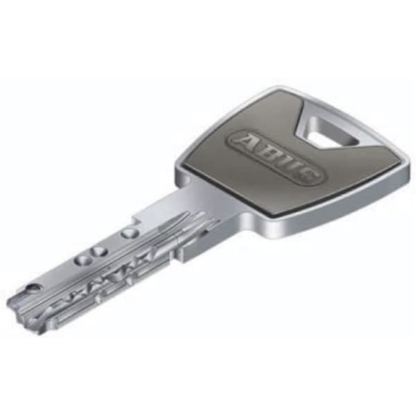 Dörrcylinder Abus KXP20SN Z60K35 mm med knapp på 35, Silver, Set om 5 delar