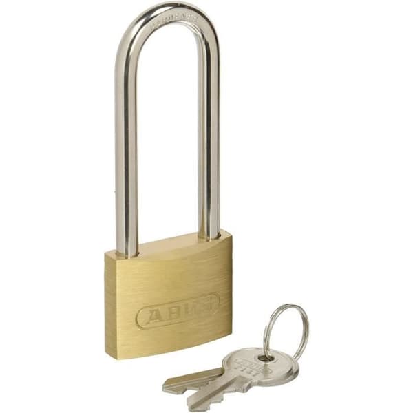 Abus 595035 595035- Candado latón de 40 mm arco Extra Largo Blister, multicolor - 713/40HB63KA7141