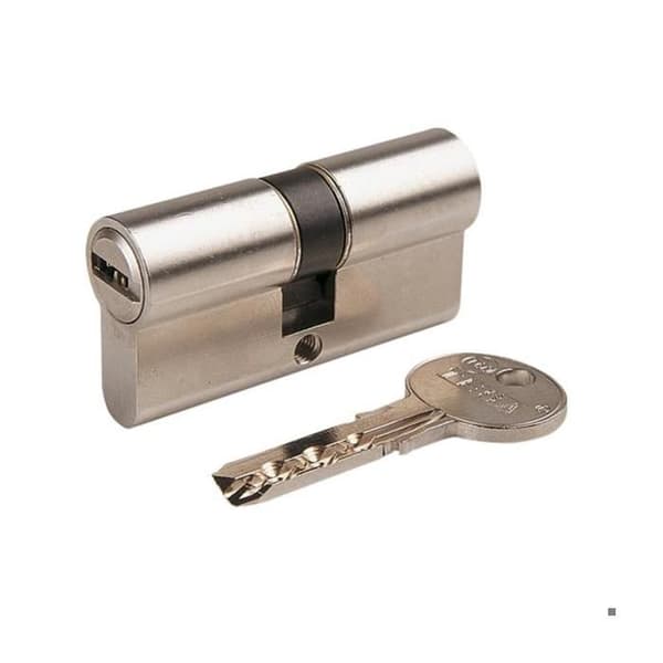 Säkerhetscylinder - TESA ASSA ABLOY - M6503050N - Nikaliserad - Metall - Inbyggd
