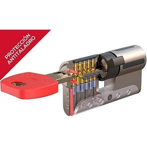 IFAM-cylinder med hög säkerhet WX1000, modell 3535L, ytterdörrslås, skydd mot brott, borrskydd, anti-bumping, av