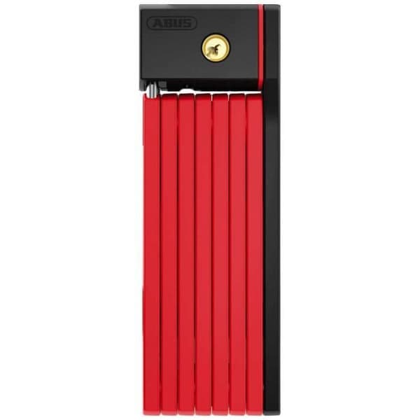 Fällbar lås - ABUS - BORDO 5700K - Röd - 100 cm - Säkerhetsnivå 6