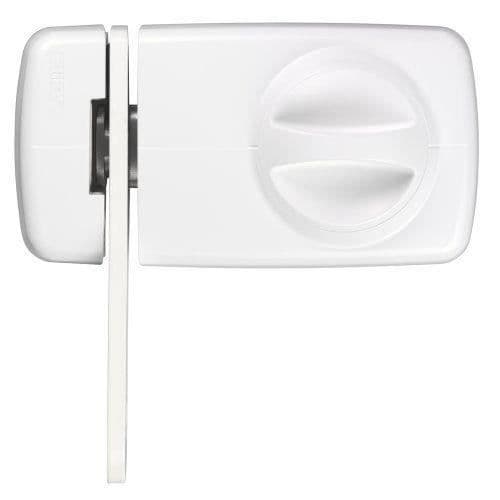 Abus 532 764 7030 W Extra dörrlås mellan uthyrare Vit