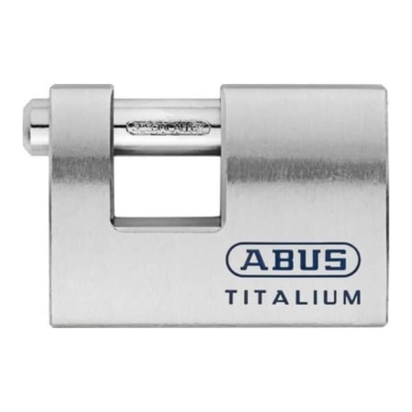 ABUS 98TI Titalium säkerhetshänglås i ett stycke 90 mm
