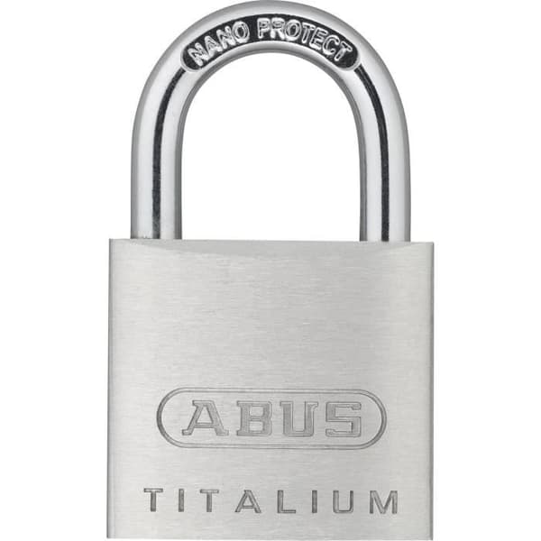 Hänglås - ABUS - 64TI/30 Titalium - Aluminiumkropp - Paracentrisk nyckel - Medelhög risk för stöld