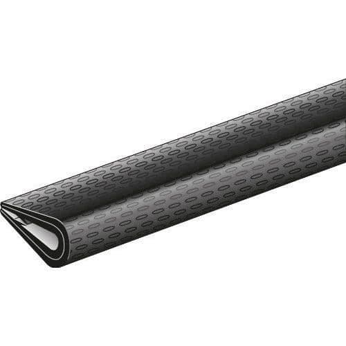 Kantskyddsprofil - GAH-ALBERTS - 426859 - Mjuk PVC - Svart - 1500 x 10 x 7 mm