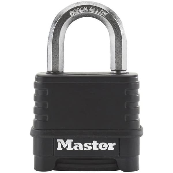 Master Lock Excell Zink 57mm Kombinationshänglås Svart M178EURD