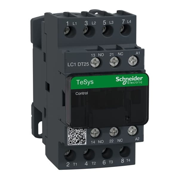 Lc1dt25p7 Schneider - Tetrakontakt - 4no - 25a - Spole 230vca - Skruvklämma - Tesys Lc1dt2